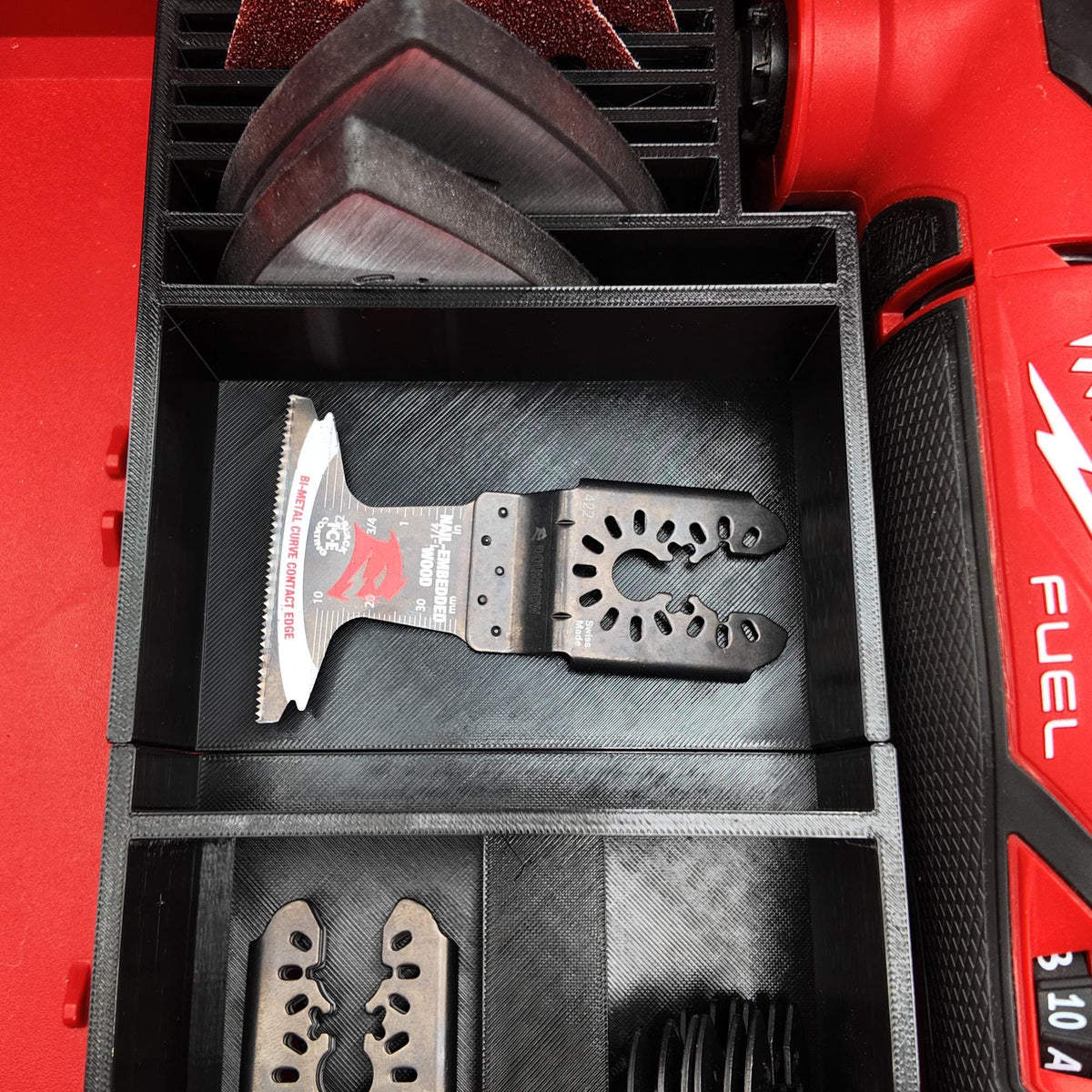 M18 Multi Tool Insert for Milwaukee Packout 2 & 3 Drawer Toolbox