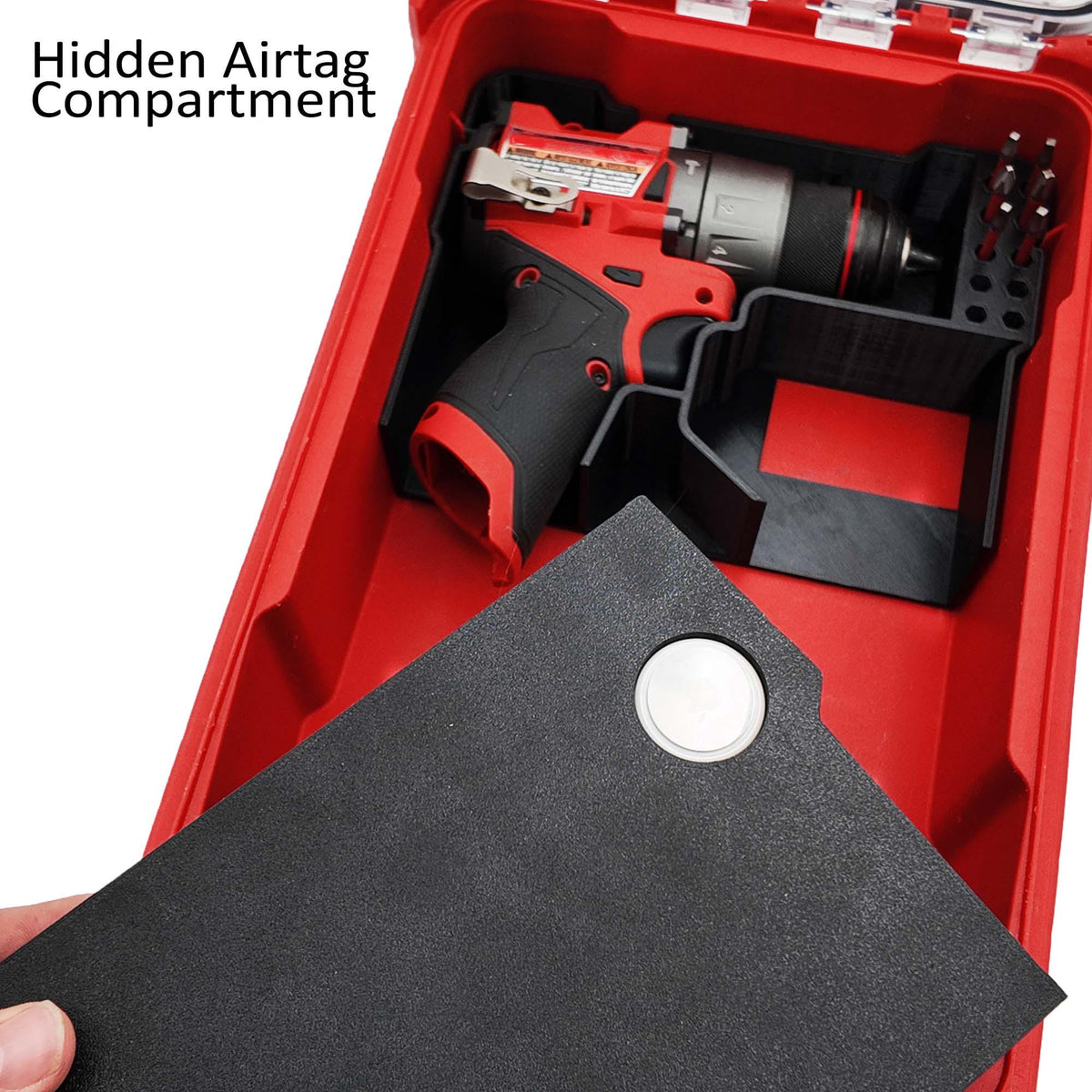 M12 Drill & Impact Driver Milwaukee Packout Insert for Compact Organizer (3404-20, 3453-20)