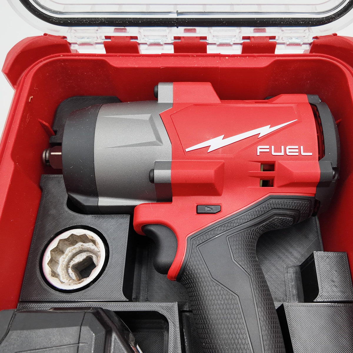 M18 1/2" High Torque Impact Wrench Insert for Milwaukee Packout Organizer Storage System