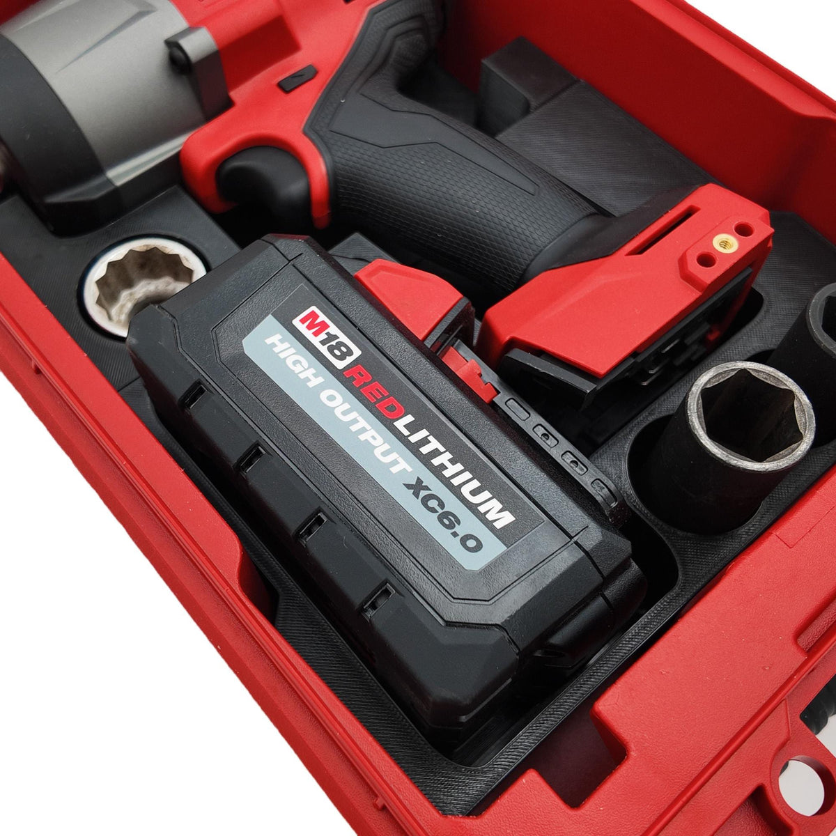 M18 1/2" High Torque Impact Wrench Insert for Milwaukee Packout Organizer Storage System
