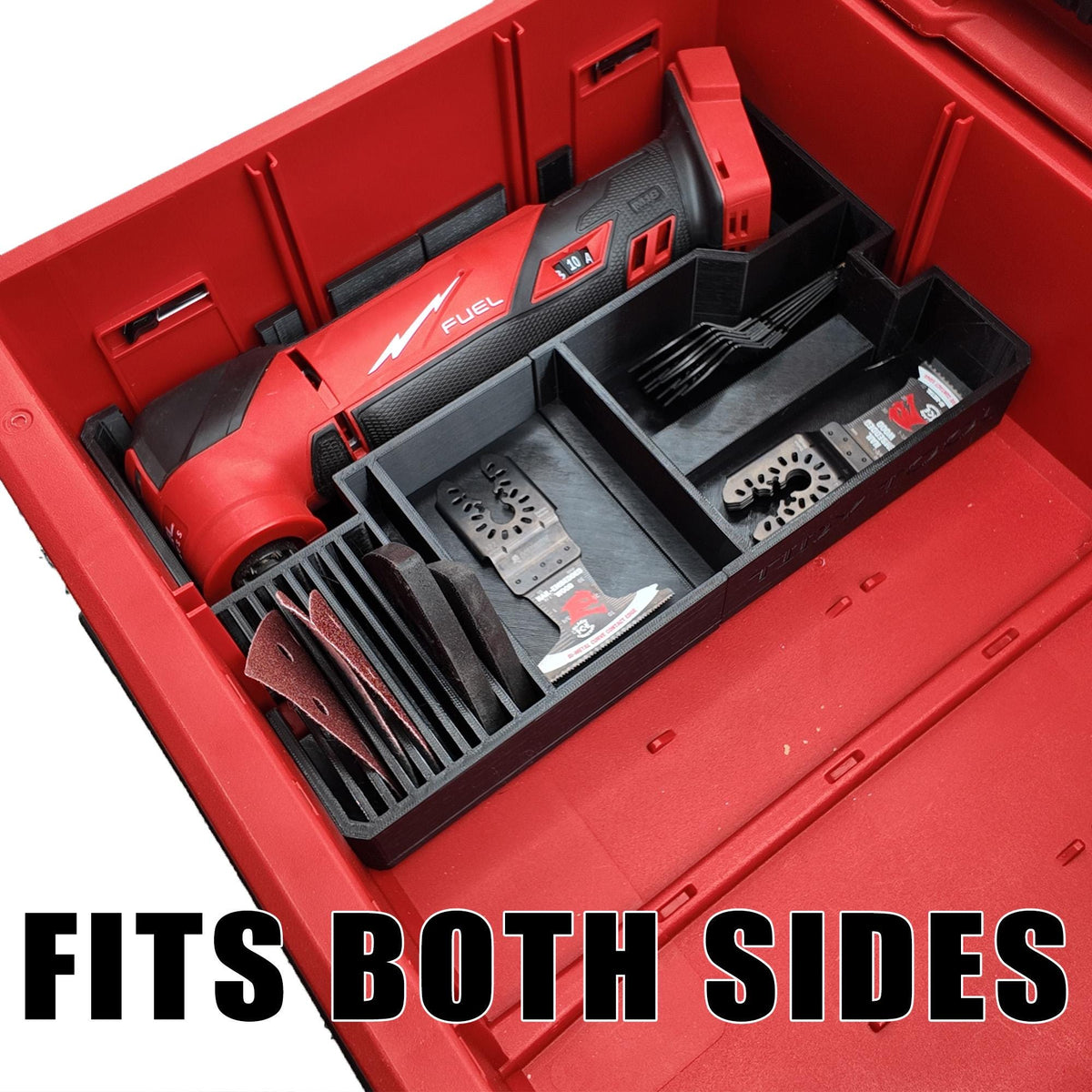 M18 Multi Tool Insert for Milwaukee Packout 2 & 3 Drawer Toolbox