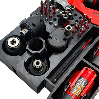 Milwaukee M12 FUEL Drill/Driver Packout Insert - PETG, Hidden AirTag