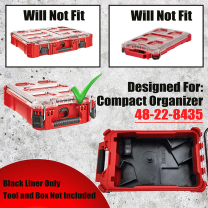 M18 Fuel Cut Off Grinder (2880-20) Packout Insert for Milwaukee Packout Storage System