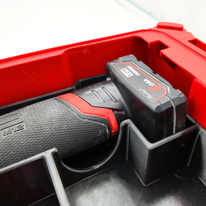 M12 Orbital Detail Sander (2531-20) for Milwaukee Packout Compact Organizer Storage System.