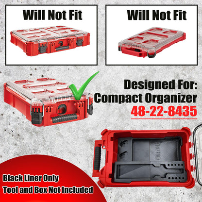 M12 Soldering Iron Packout Insert for Compact Organizer Tip and Battery Storage (2488-20)