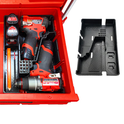 Milwaukee Packout M12 Drill & Impact Driver Insert, Tool Organizer