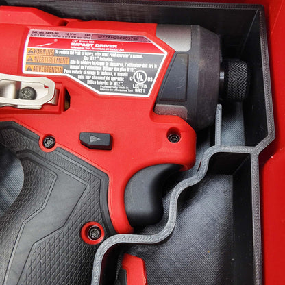 M12 Drill & Impact Driver Milwaukee Packout Insert for Compact Organizer (3404-20, 3453-20)