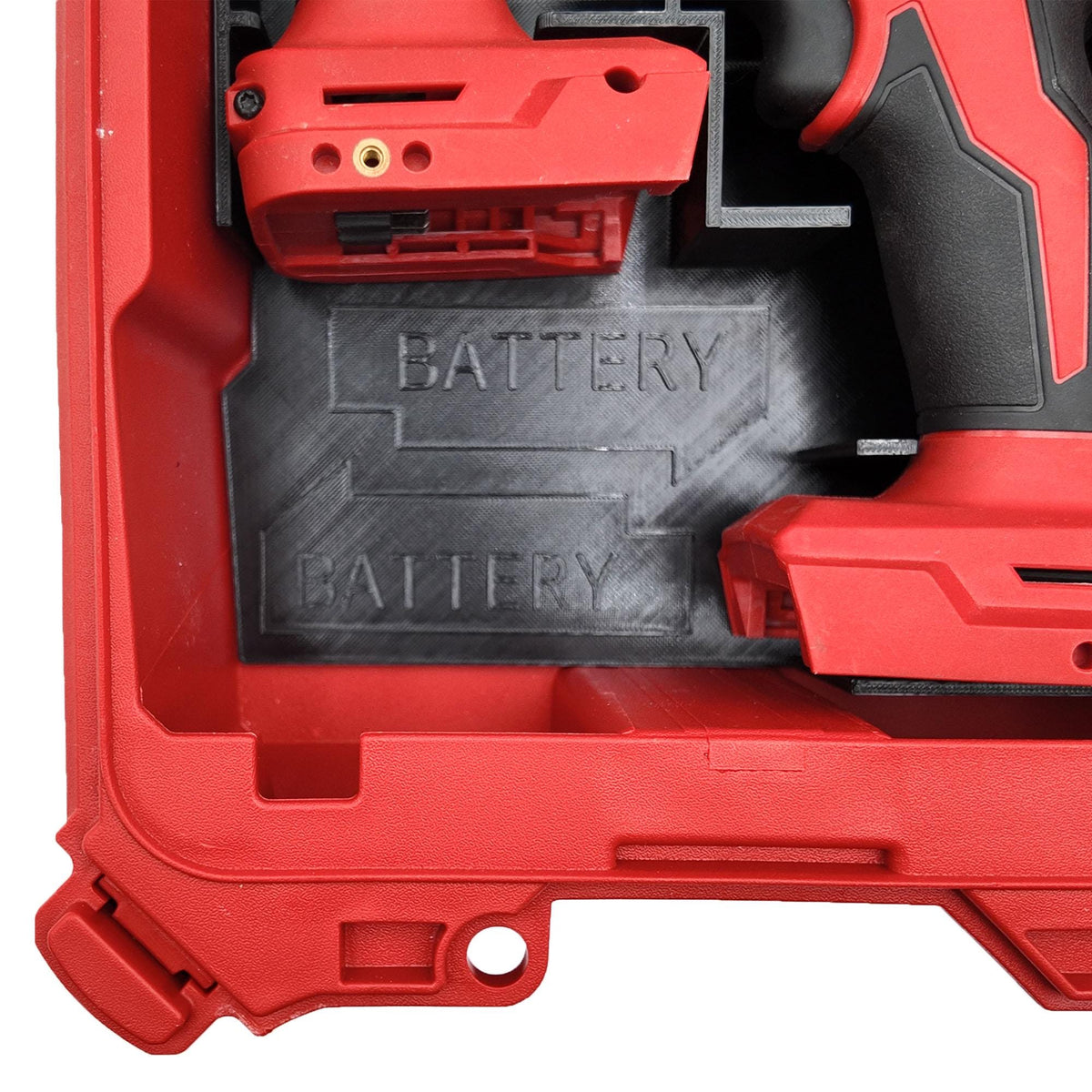 M18 Drill and Impact Driver Packout Insert for Compact Organizer Tool Storage (3601-20, 3650-20)