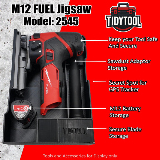 M12 FUEL Jig Saw Packout Insert for Compact Organizer (2545-20)
