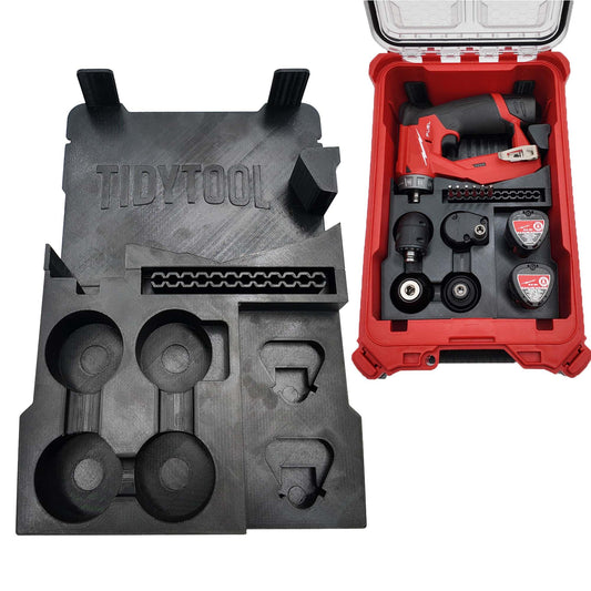 Milwaukee M12 FUEL Installation Drill/Driver Packout Insert, Compact Organizer (2505-20, 2505-22)