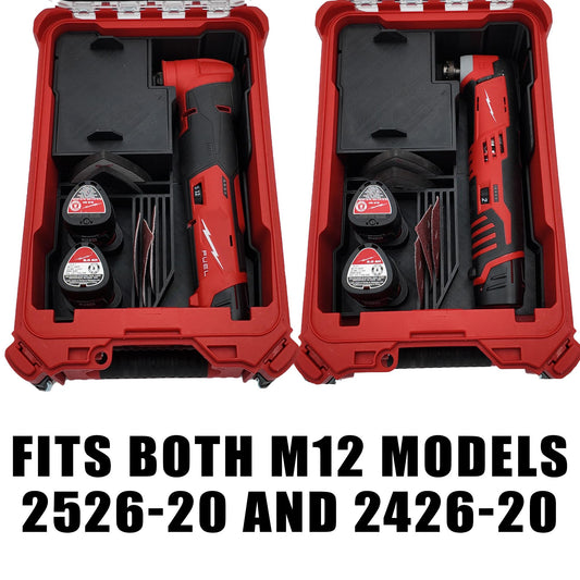 M12 Multi Tool Insert for Milwaukee Packout Compact Organizer Storage System. (2526-20 / 2426-20)